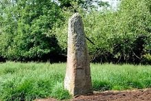 Standing Stone at Wern Derris